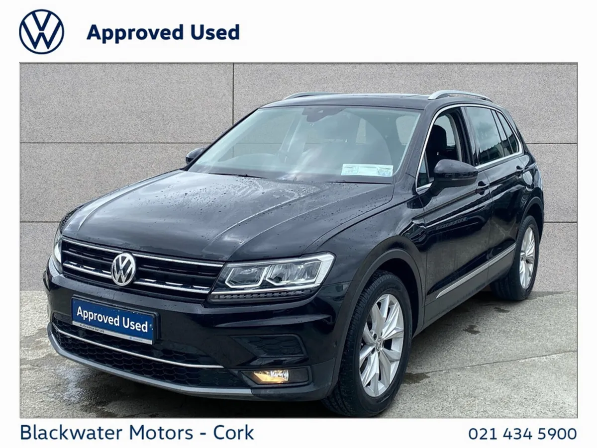 Volkswagen Tiguan Estate, Diesel, 2019, Black