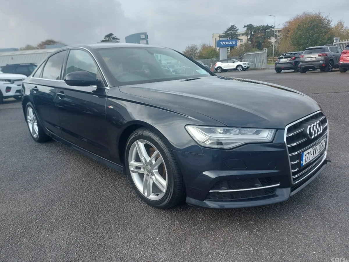 Audi A6 Saloon, Diesel, 2017, Blue