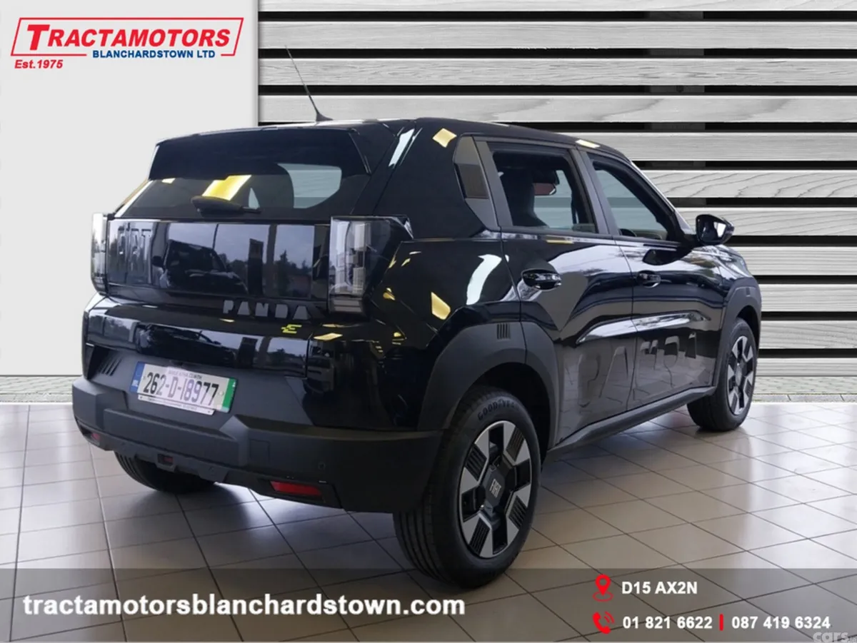 Fiat Panda Hatchback, Electric, 2026, Black