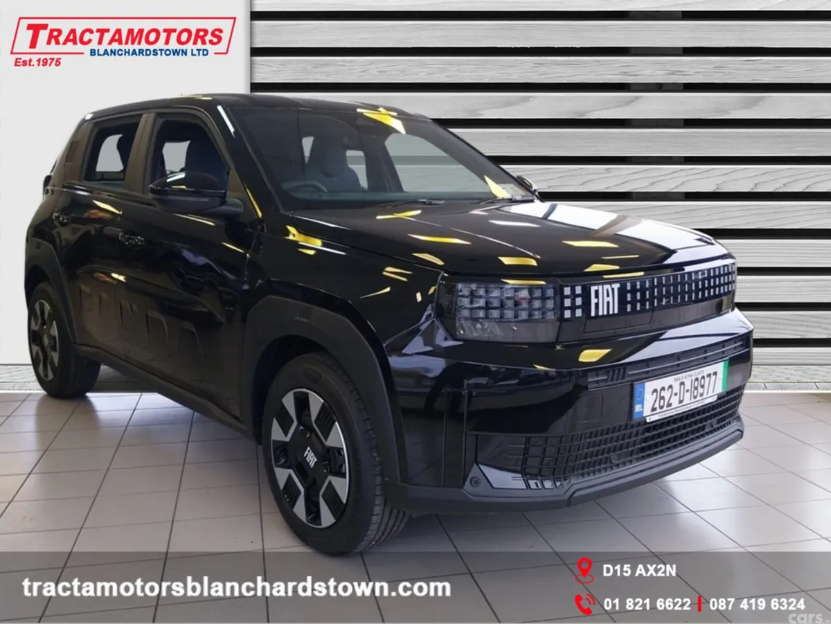Fiat Panda Hatchback, Electric, 2026, Black