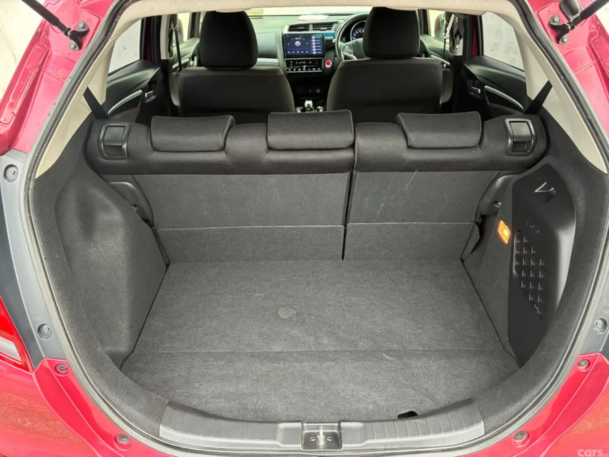 Honda Fit Hatchback, Petrol Hybrid, 2017, Red
