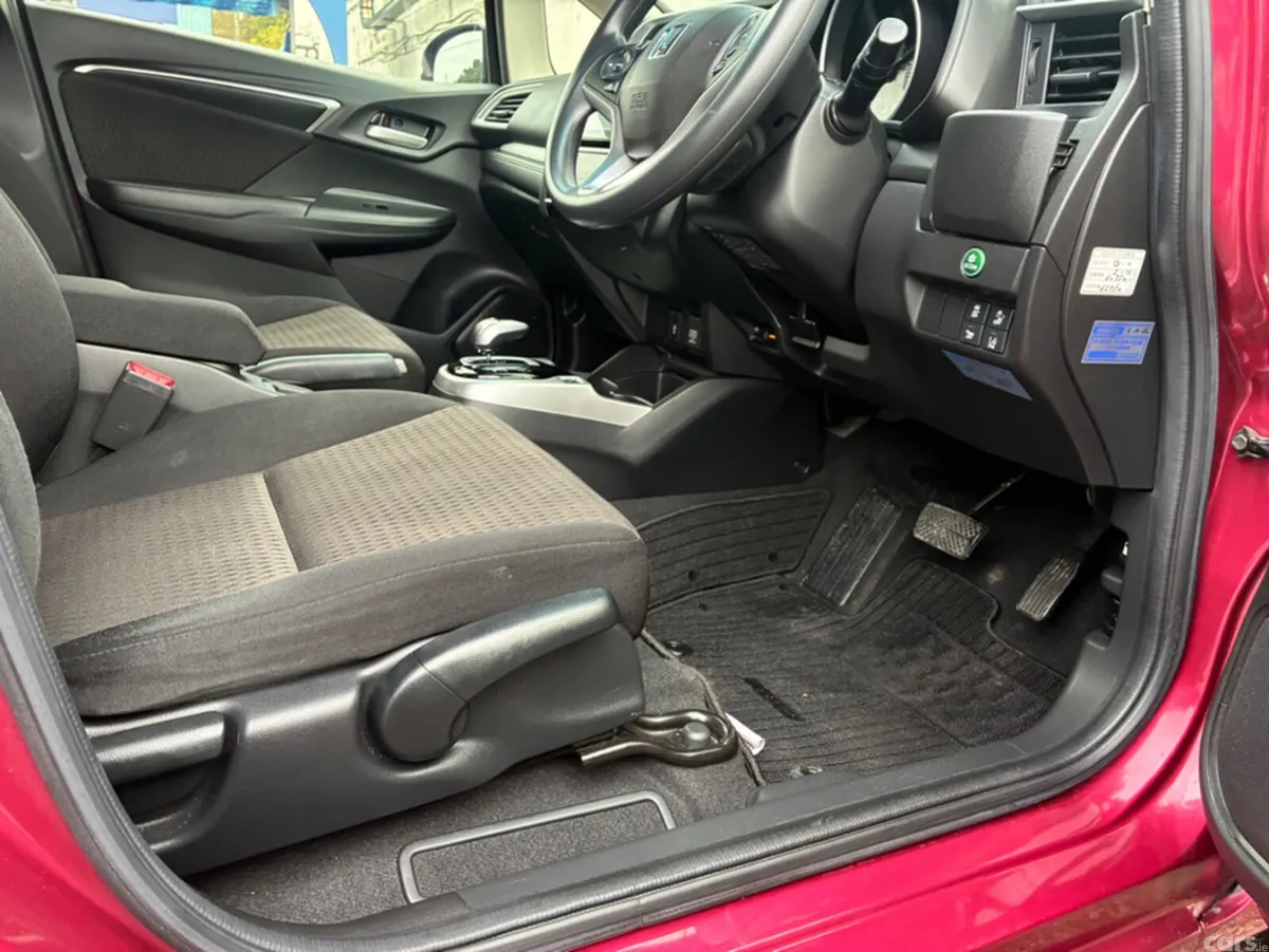 Honda Fit Hatchback, Petrol Hybrid, 2017, Red