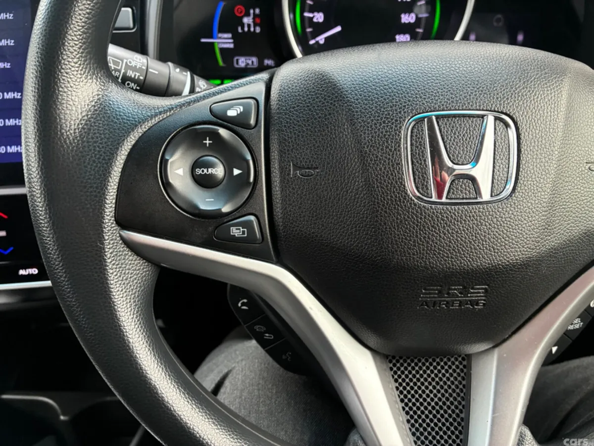 Honda Fit Hatchback, Petrol Hybrid, 2017, Red