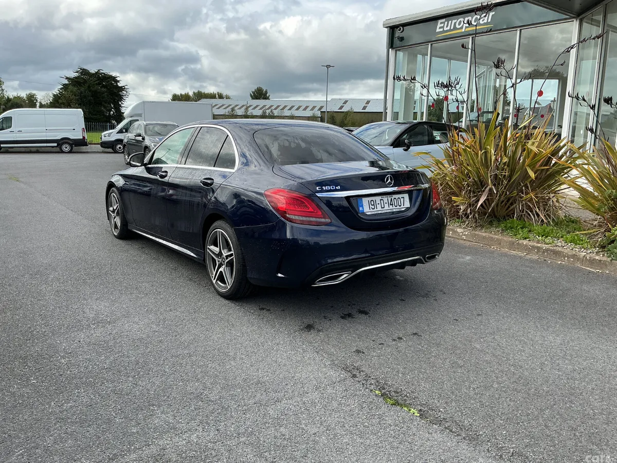 Mercedes-Benz C-Class Saloon, Diesel, 2019, Blue