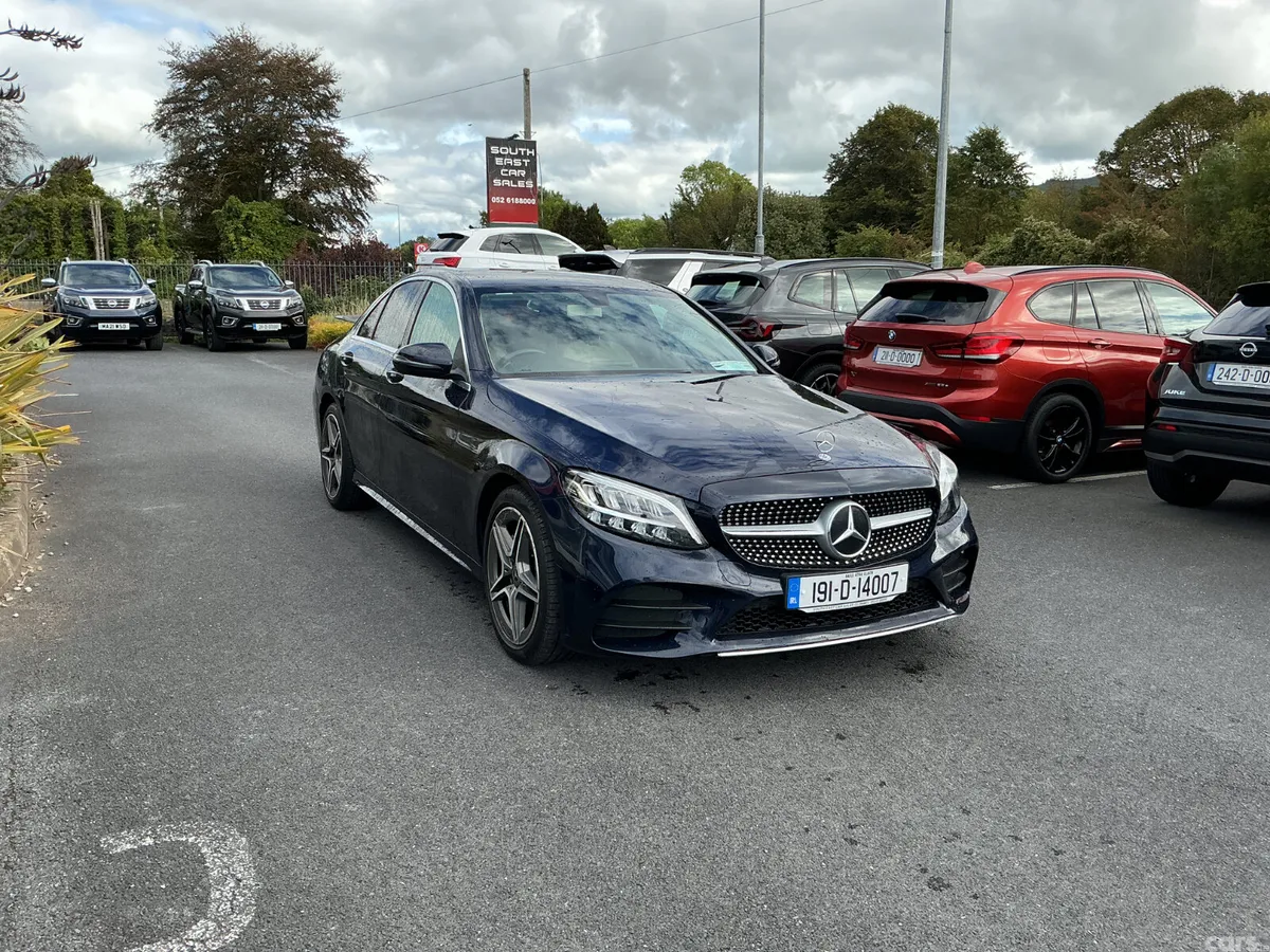 Mercedes-Benz C-Class Saloon, Diesel, 2019, Blue