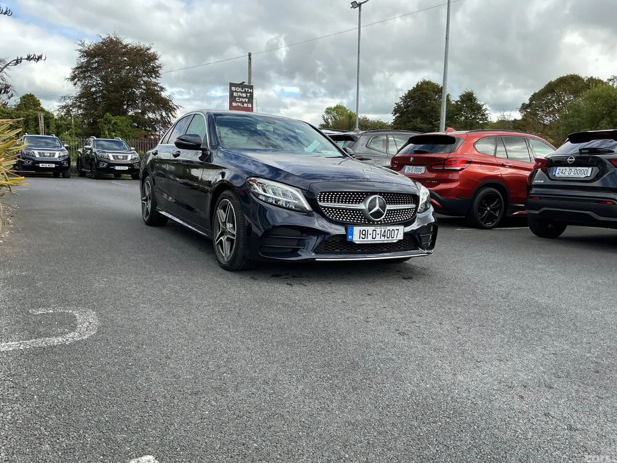 Mercedes-Benz C-Class Saloon, Diesel, 2019, Blue
