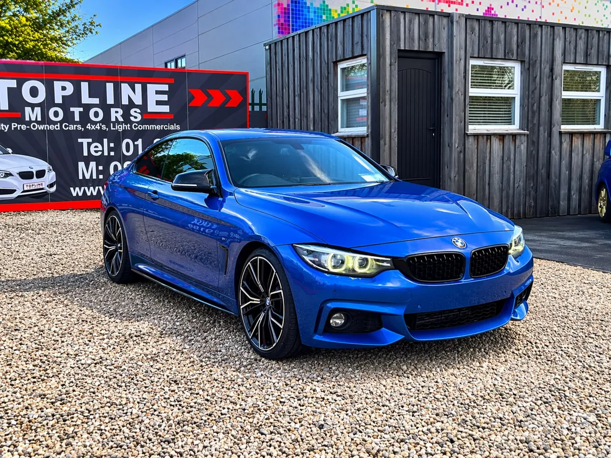 BMW 4-Series Coupe, Diesel, 2017, Blue