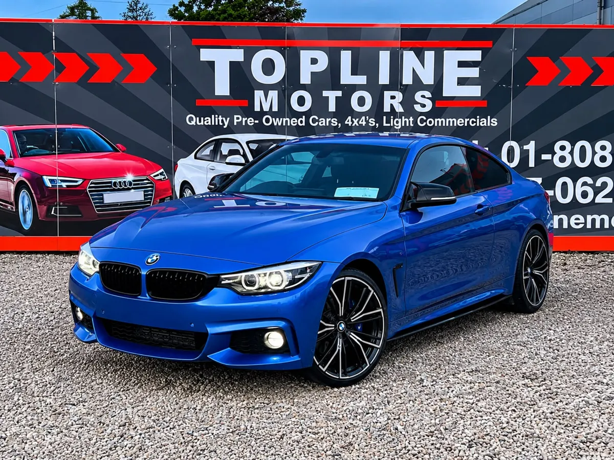 BMW 4-Series Coupe, Diesel, 2017, Blue