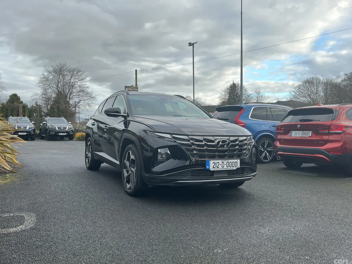Hyundai Tucson SUV, Petrol Hybrid, 2021, Black