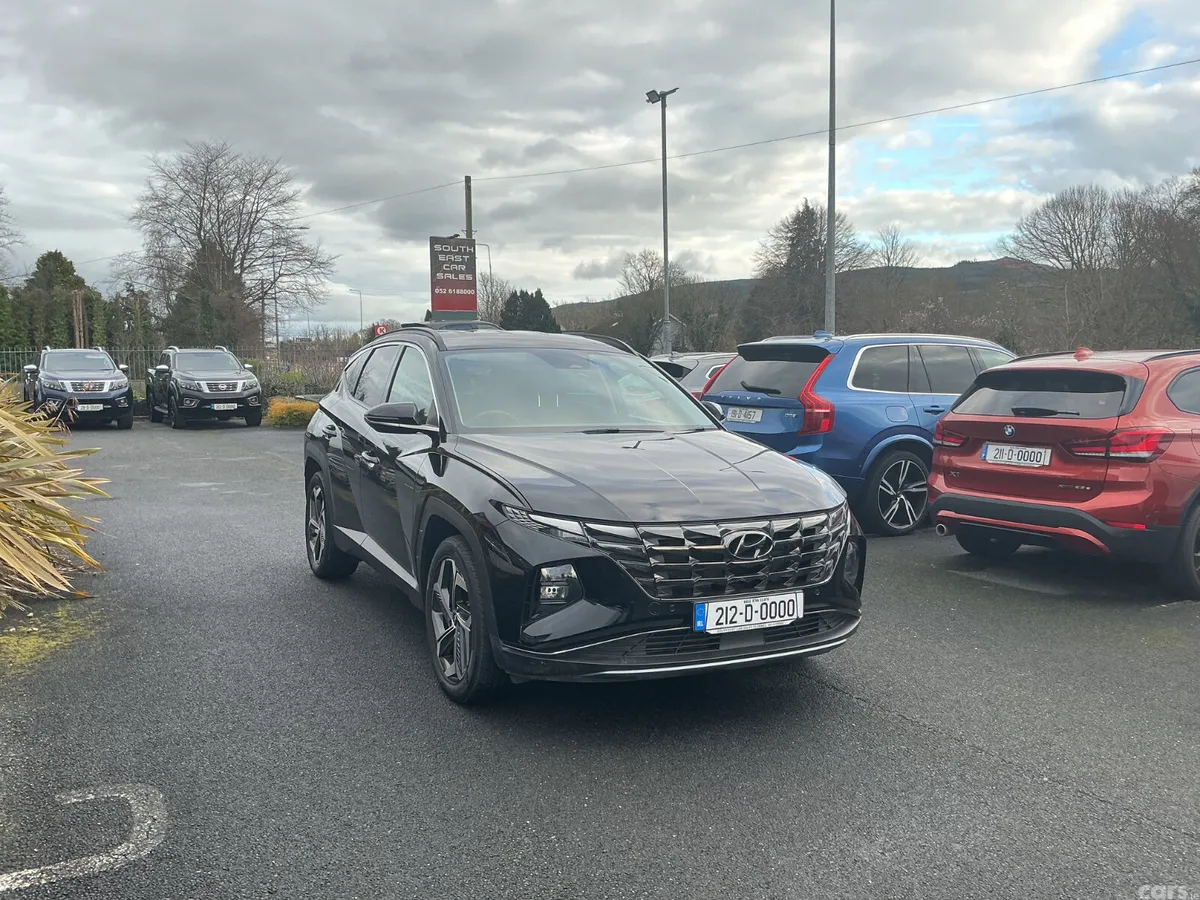 Hyundai Tucson SUV, Petrol Hybrid, 2021, Black