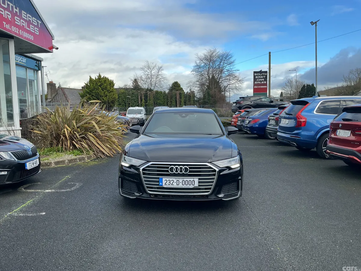 Audi A6 Saloon, Petrol Hybrid, 2023, Black