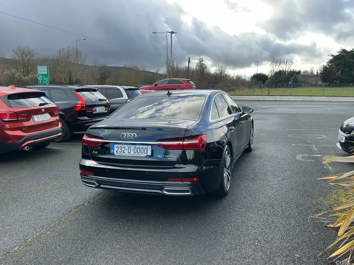 Audi A6 Saloon, Petrol Hybrid, 2023, Black