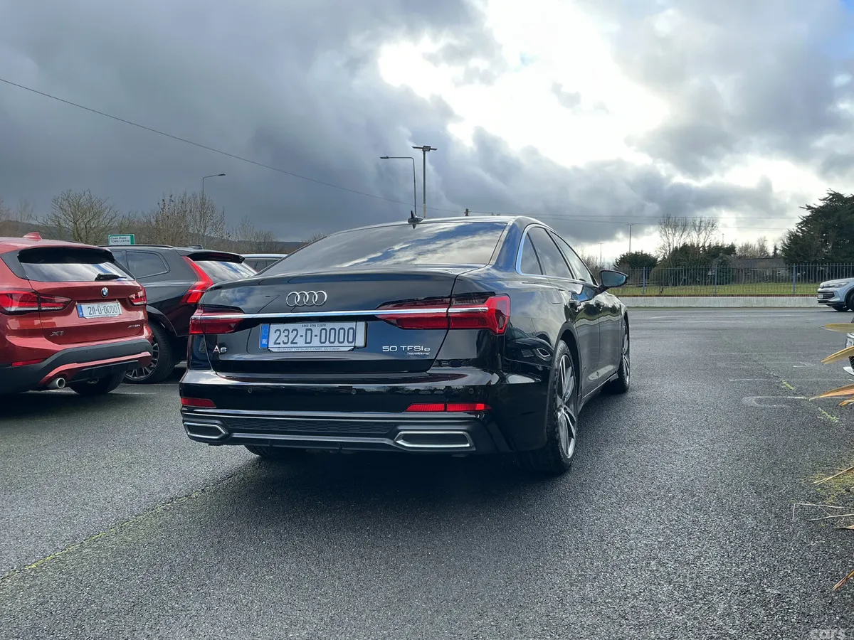 Audi A6 Saloon, Petrol Hybrid, 2023, Black