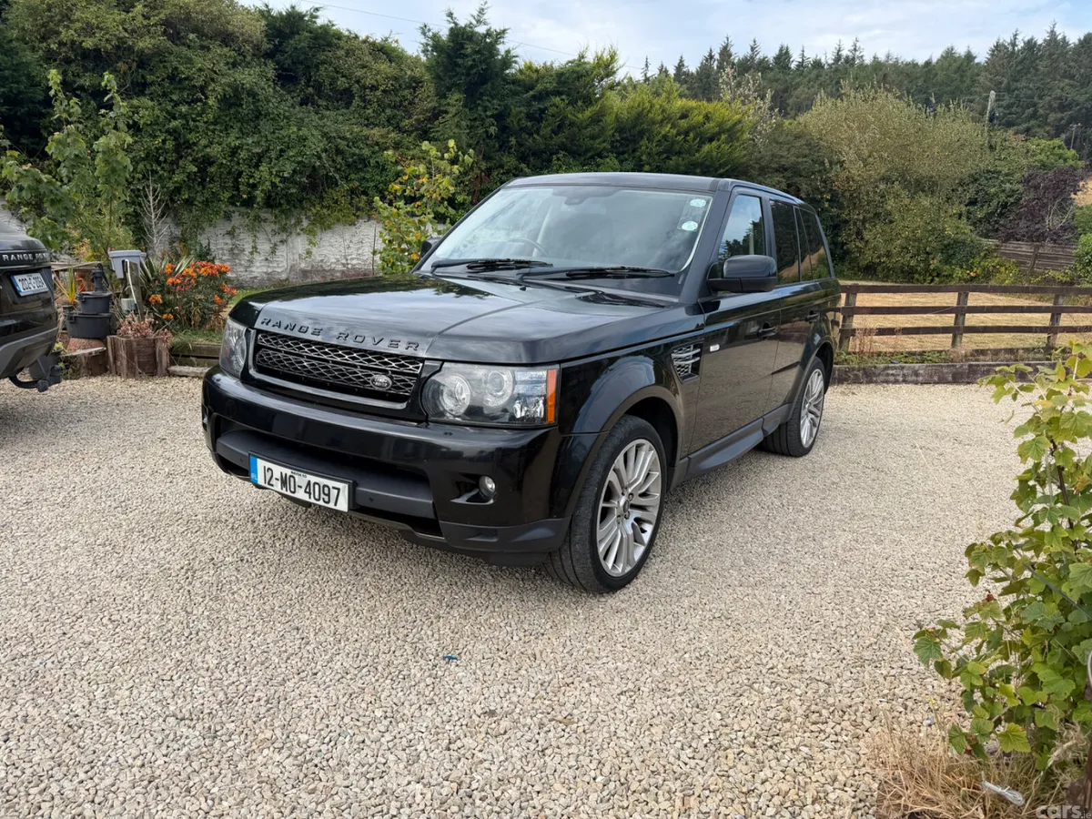 Land Rover Range Rover Sport SUV, Diesel, 2012, Black