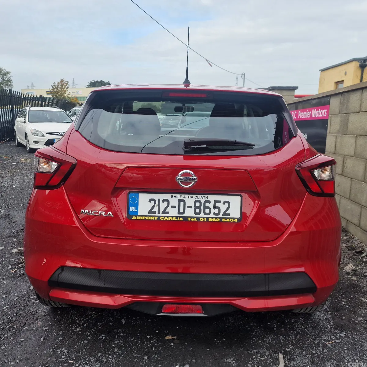 Nissan Micra Hatchback, Petrol, 2021, Red
