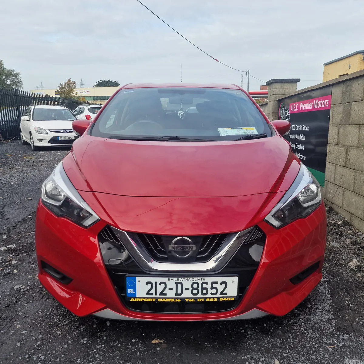 Nissan Micra Hatchback, Petrol, 2021, Red