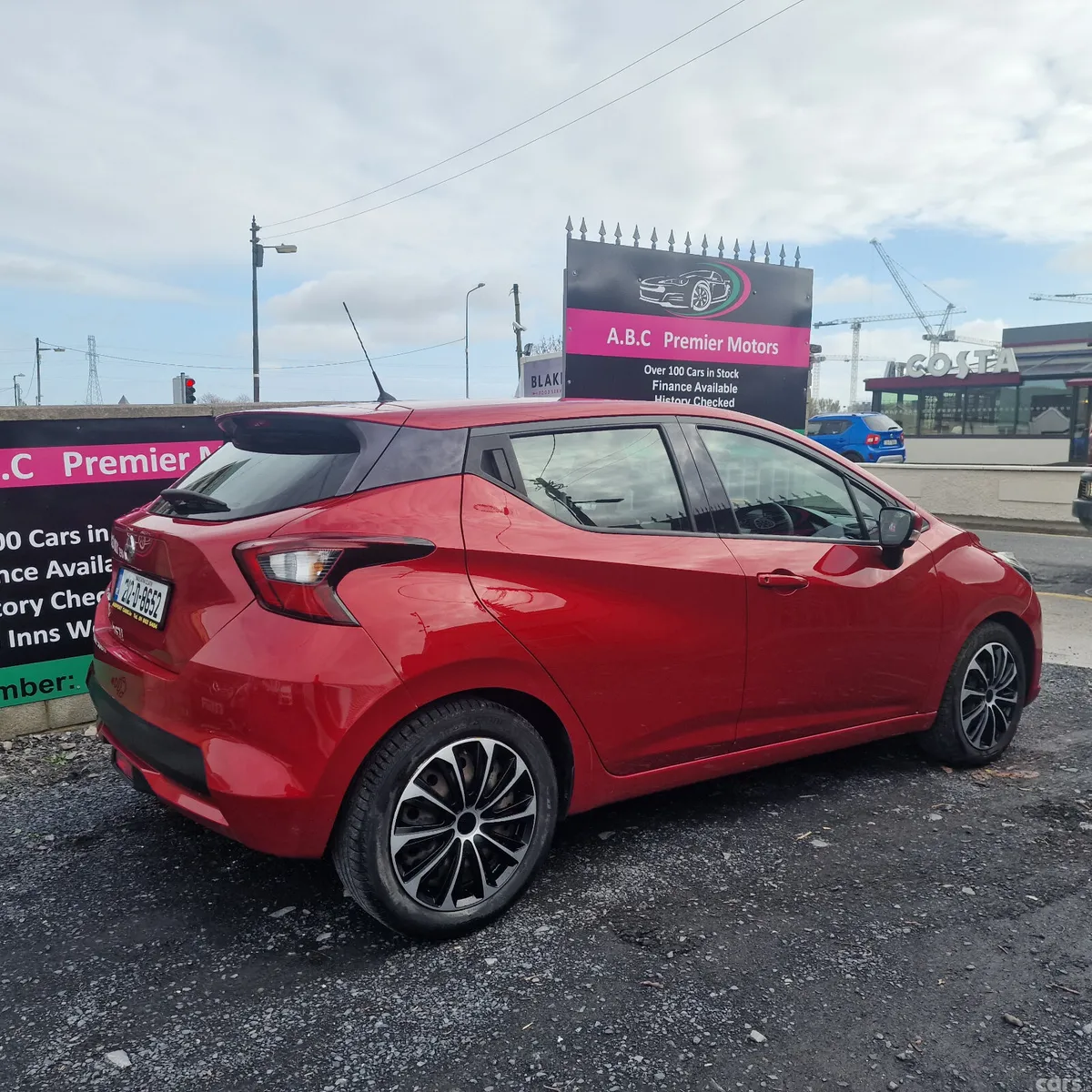 Nissan Micra Hatchback, Petrol, 2021, Red