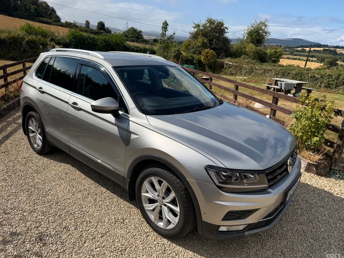 Volkswagen Tiguan SUV, Diesel, 2016, Silver