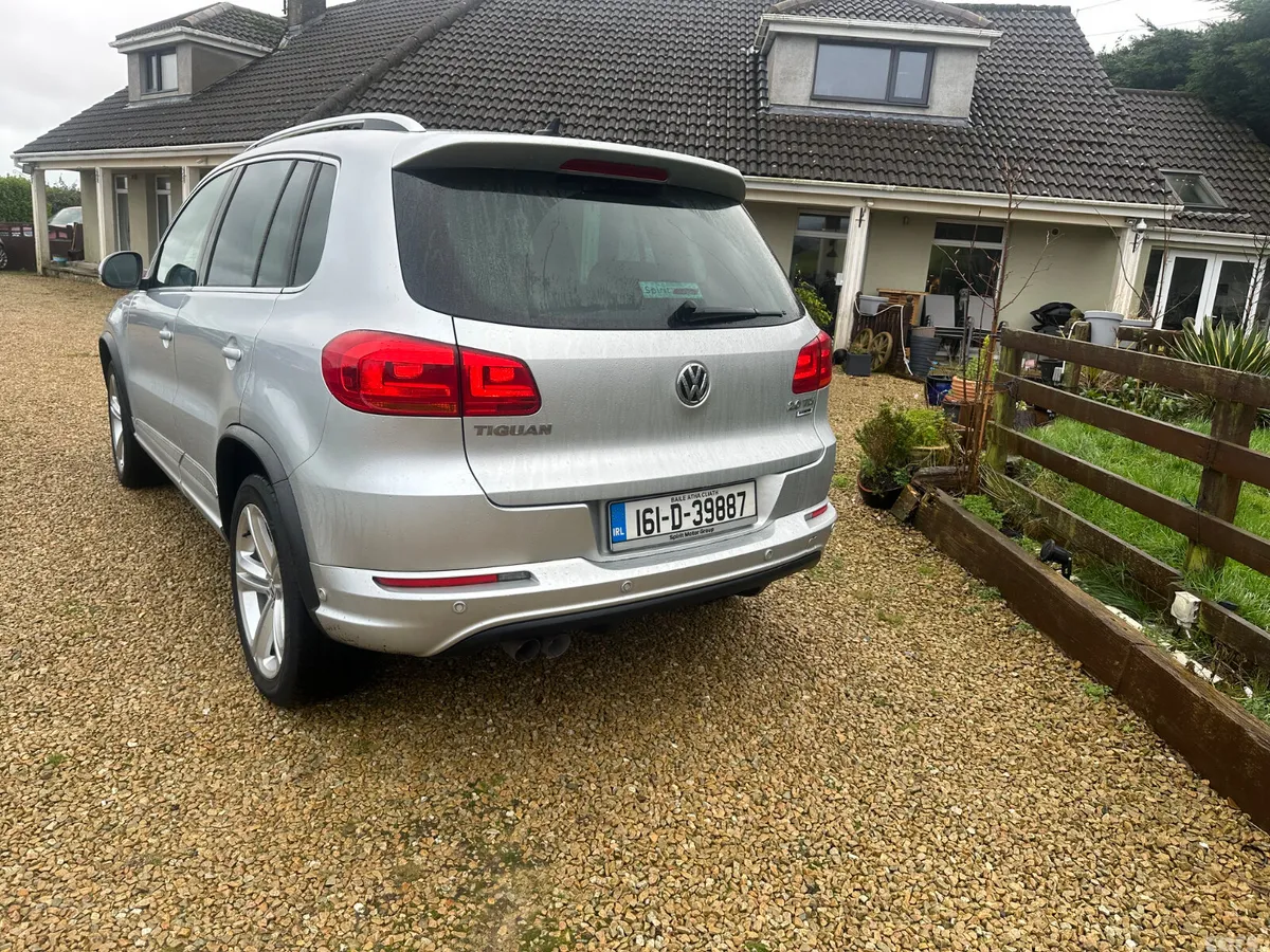 Volkswagen Tiguan SUV, Diesel, 2016, Silver