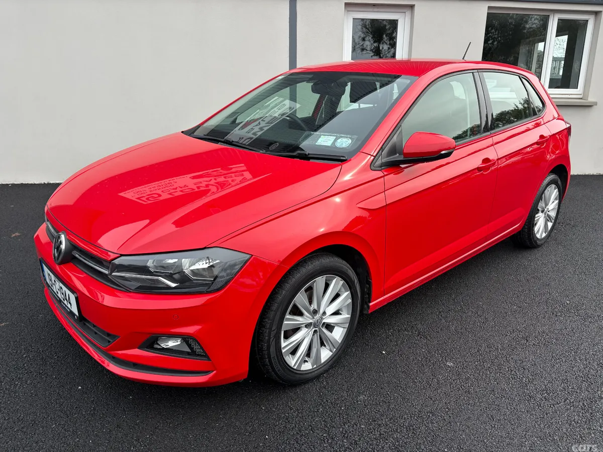 Volkswagen Polo Hatchback, Petrol, 2019, Red