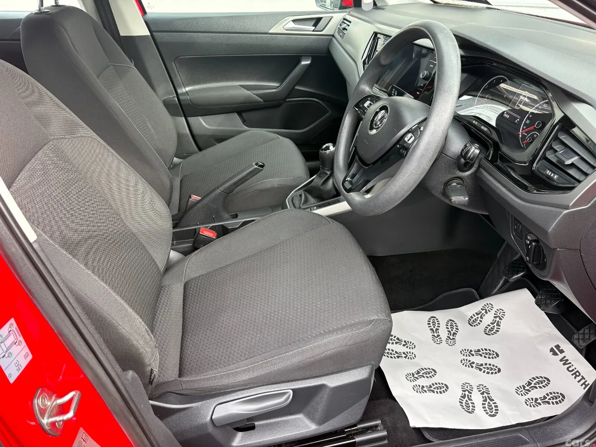 Volkswagen Polo Hatchback, Petrol, 2019, Red