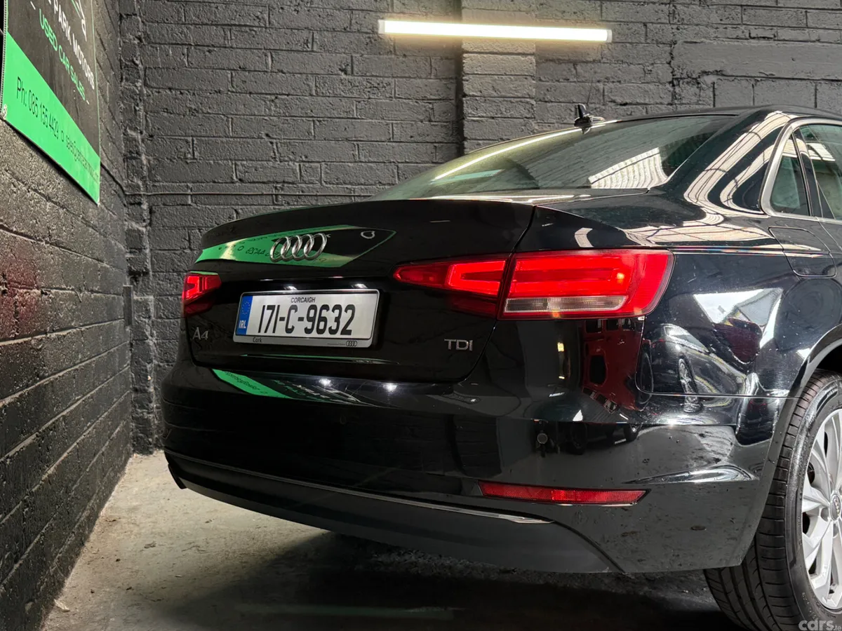 Audi A4 Saloon, Diesel, 2017, Black