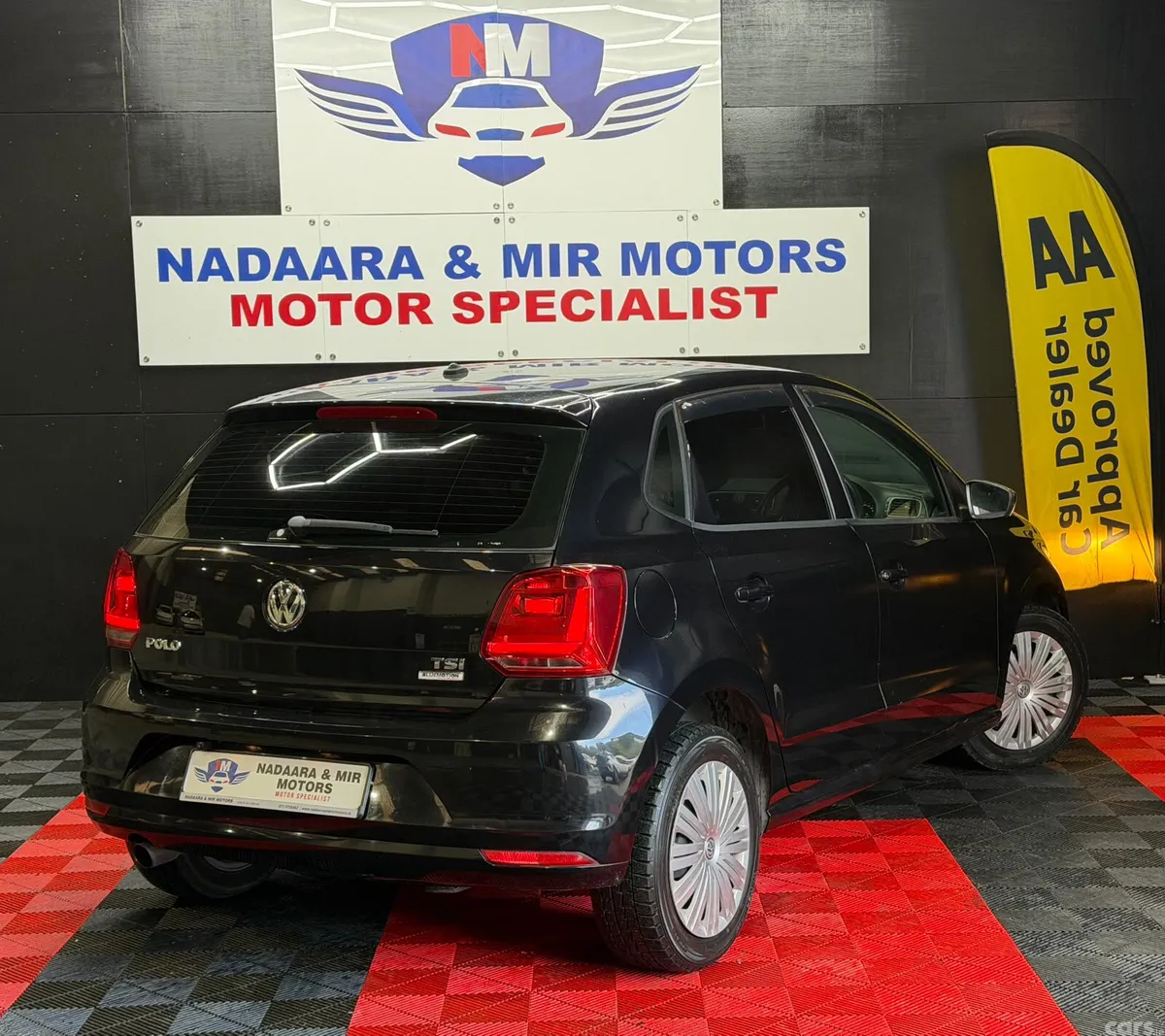 Volkswagen Polo Hatchback, Petrol, 2015, Black