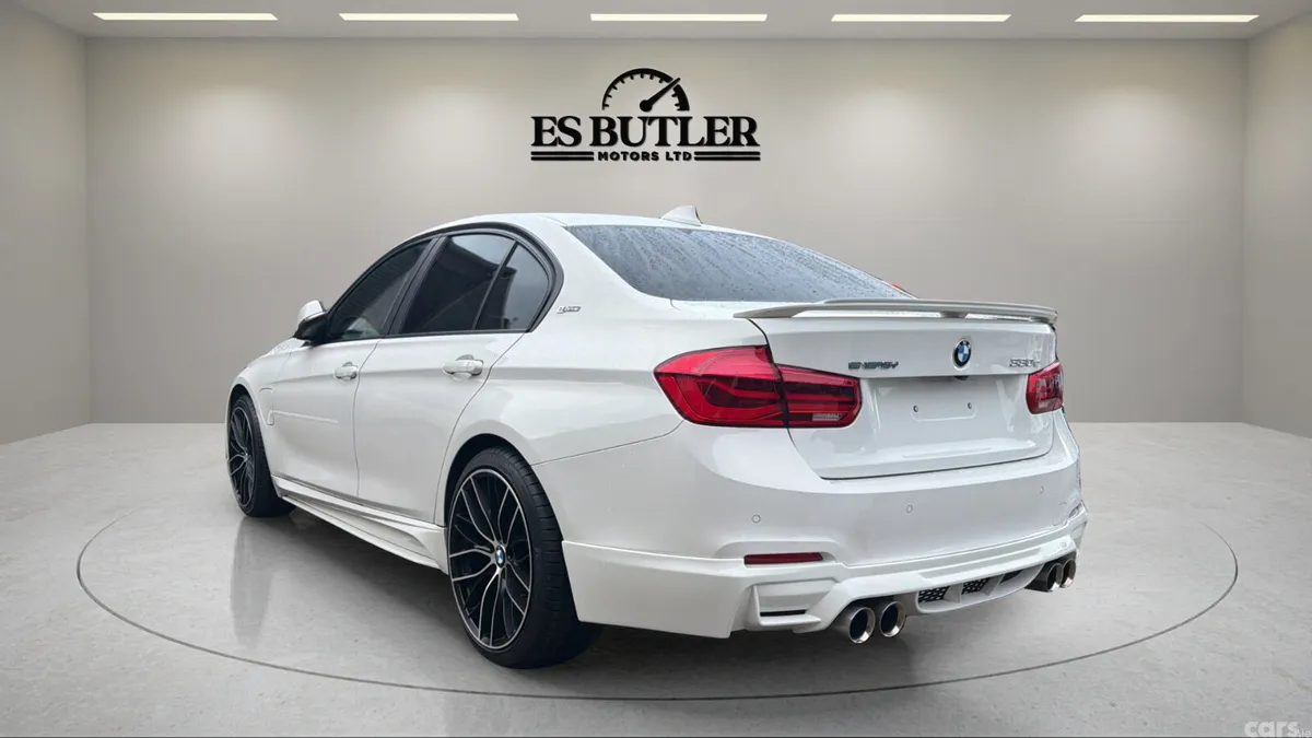 BMW 3-Series Saloon, Petrol Plug-in Hybrid, 2017, White