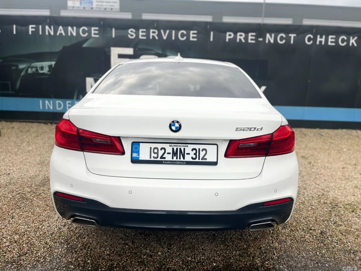 BMW 5-Series Saloon, Diesel, 2019, White