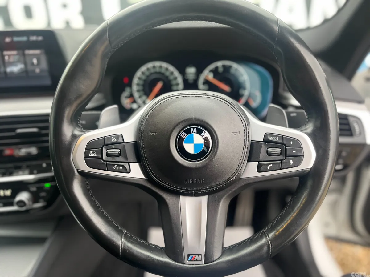 BMW 5-Series Saloon, Diesel, 2019, White