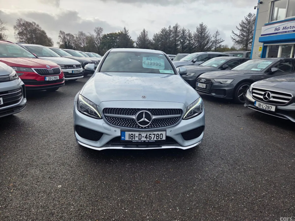 Mercedes-Benz C-Class Saloon, Diesel, 2018, Silver