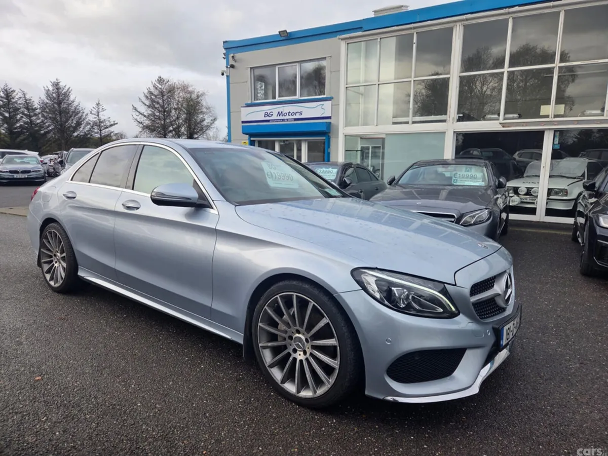 Mercedes-Benz C-Class Saloon, Diesel, 2018, Silver