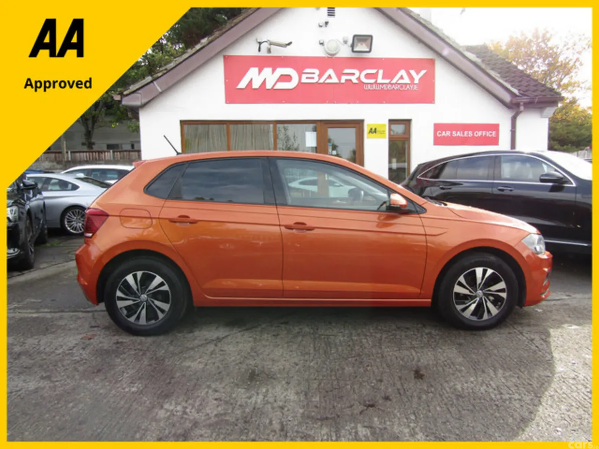 Volkswagen Polo Hatchback, Petrol, 2019, Orange