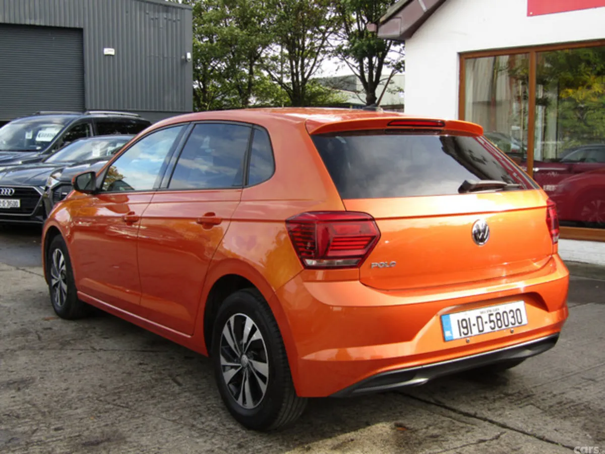 Volkswagen Polo Hatchback, Petrol, 2019, Orange