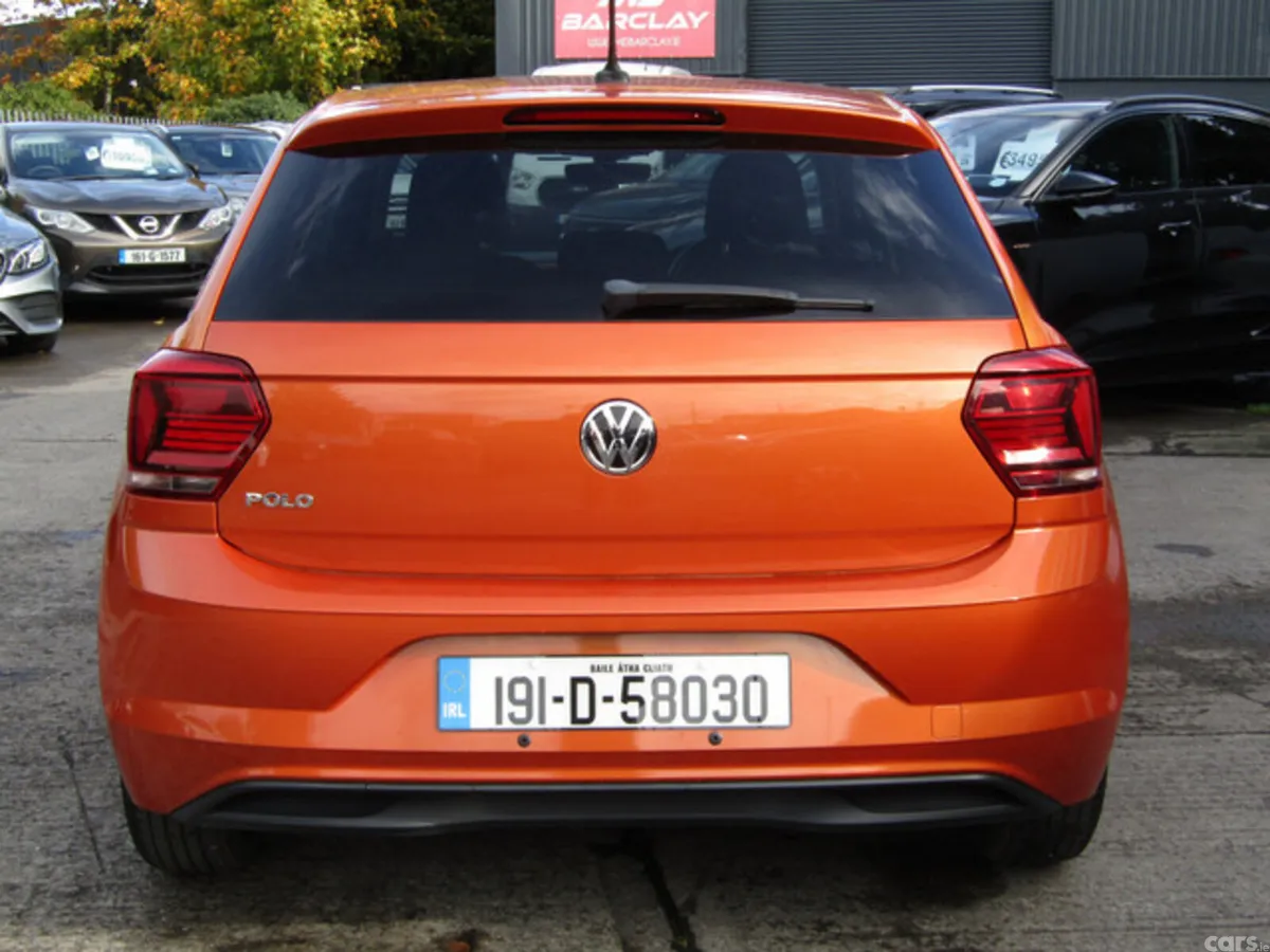 Volkswagen Polo Hatchback, Petrol, 2019, Orange