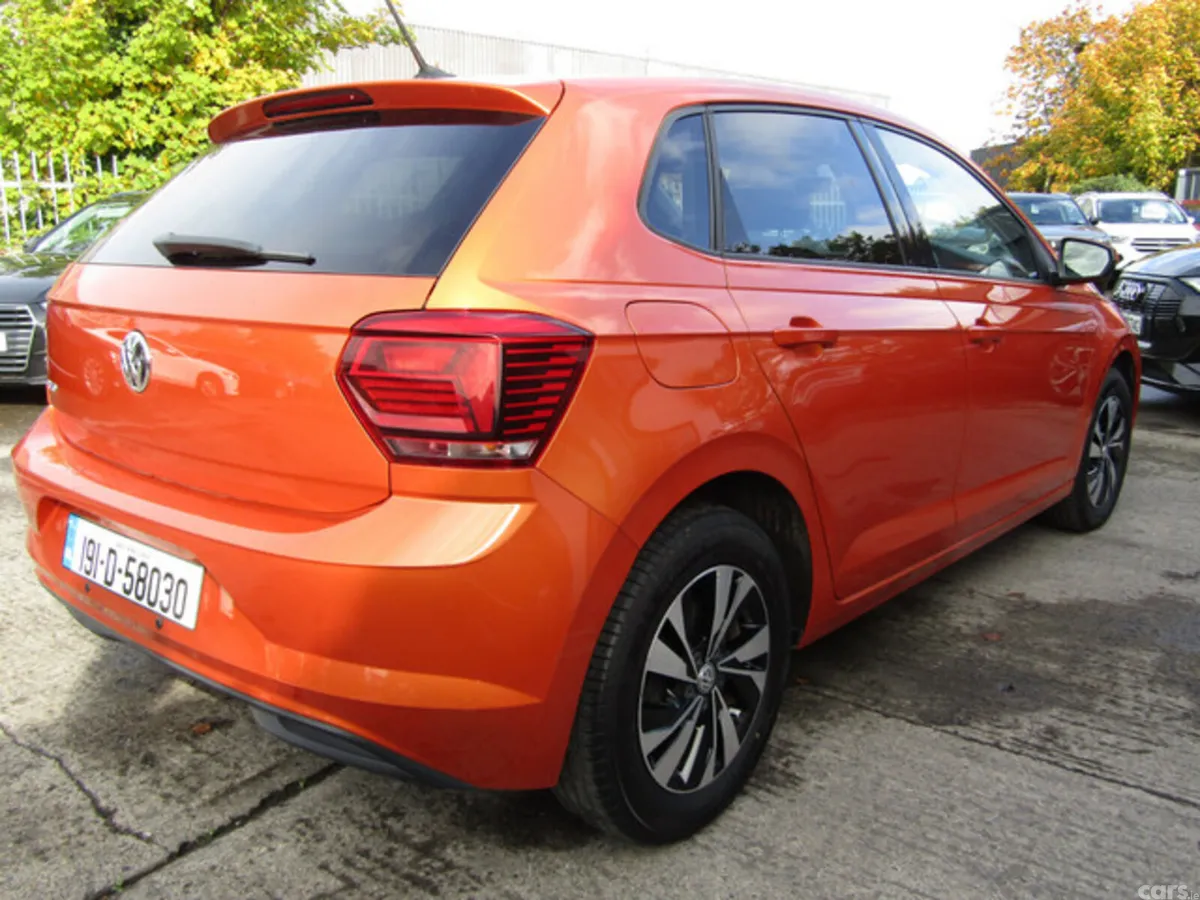 Volkswagen Polo Hatchback, Petrol, 2019, Orange