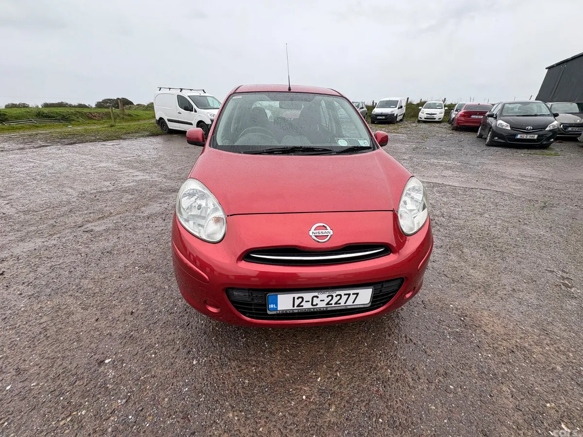 Nissan Micra Hatchback, Petrol, 2012, Red