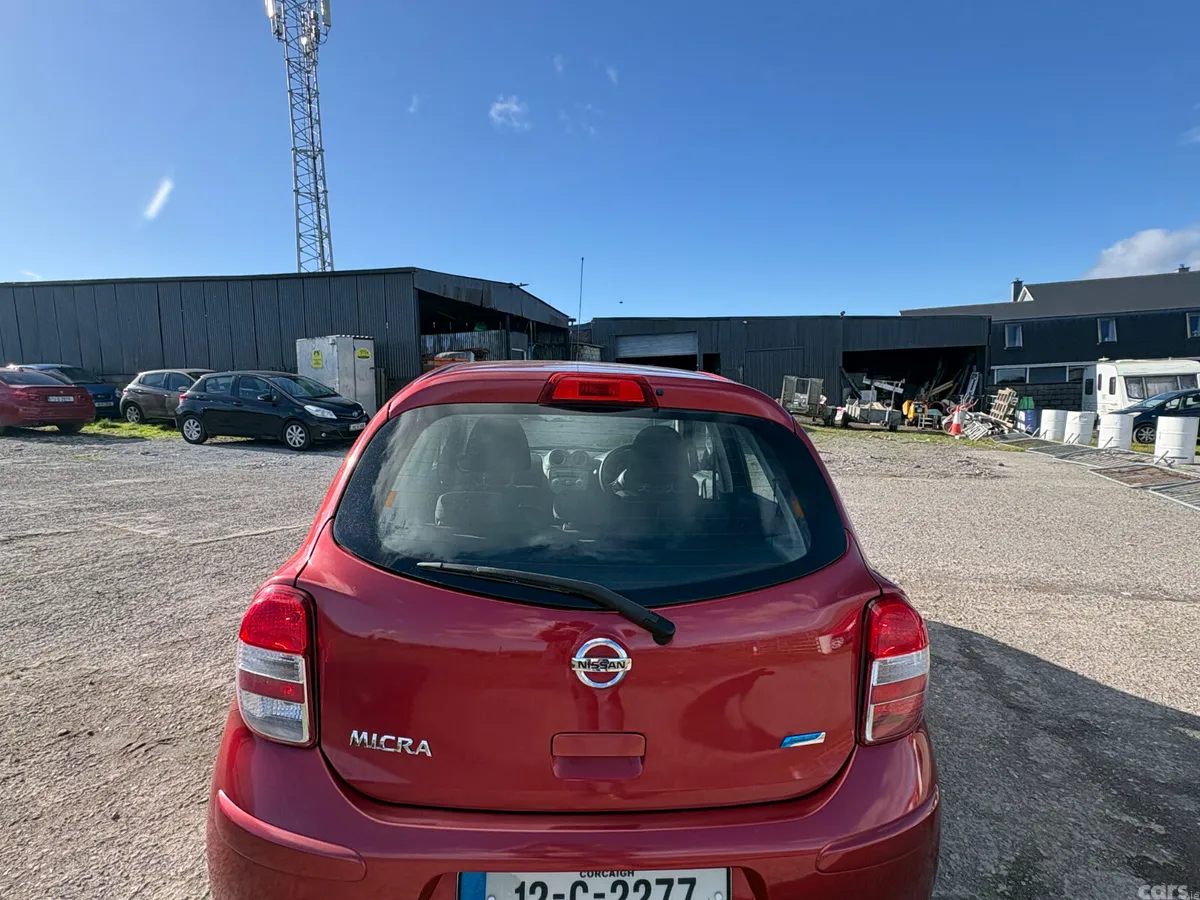 Nissan Micra Hatchback, Petrol, 2012, Red