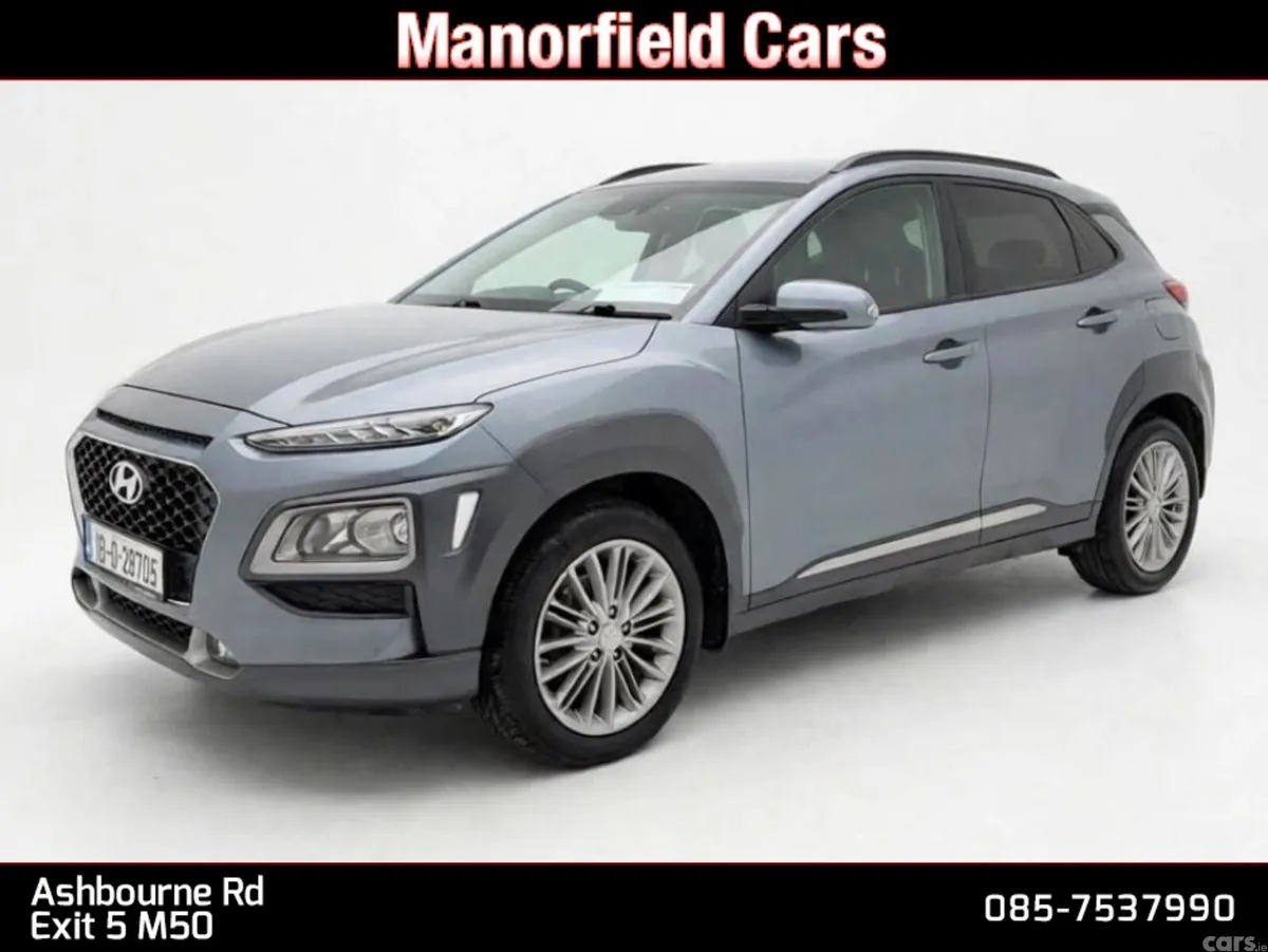 Hyundai KONA SUV, Petrol, 2018, Grey