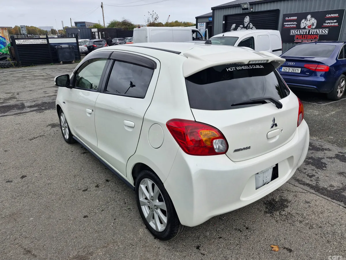 Mitsubishi Mirage Hatchback, Petrol, 2015, White