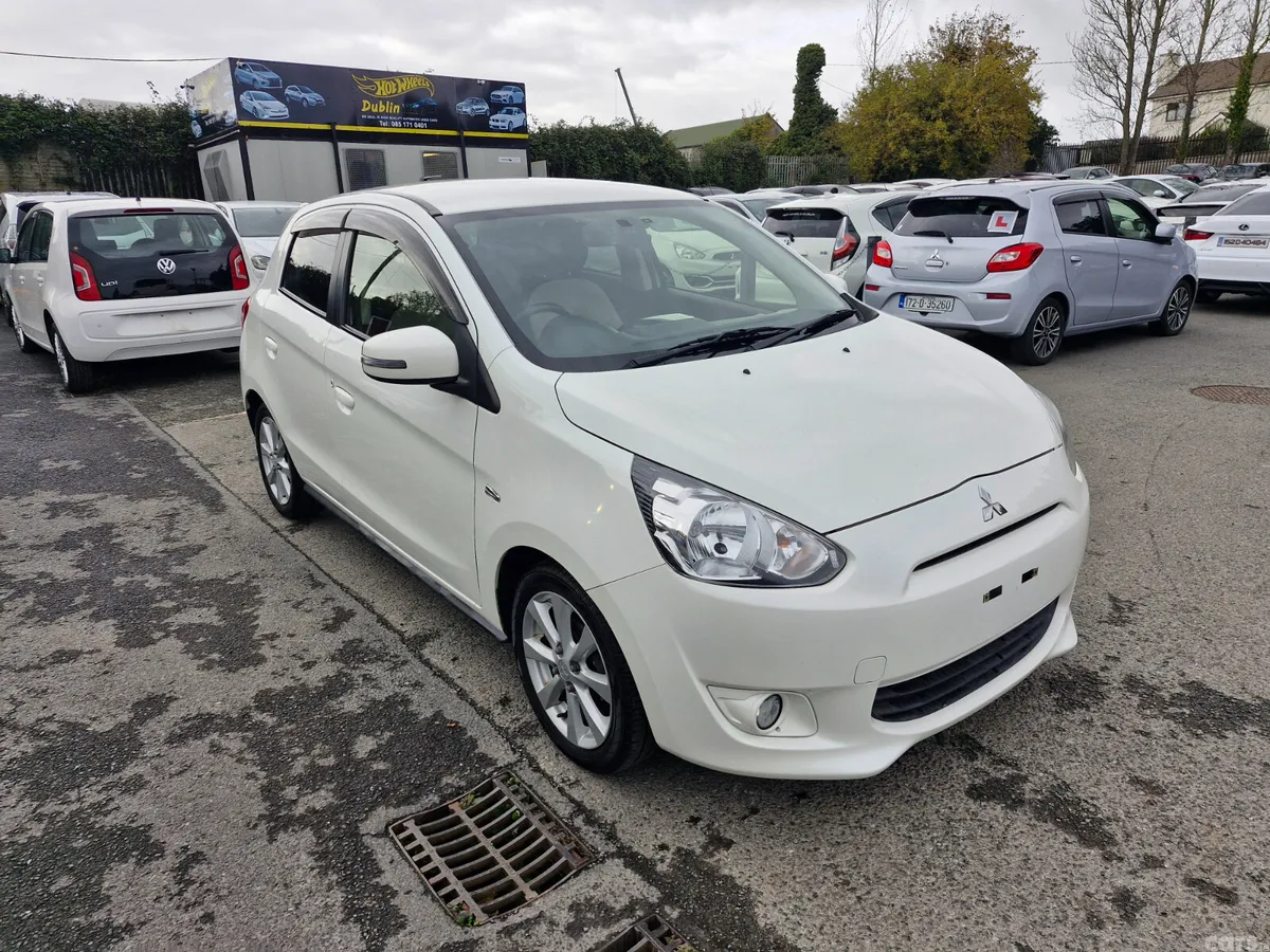 Mitsubishi Mirage Hatchback, Petrol, 2015, White