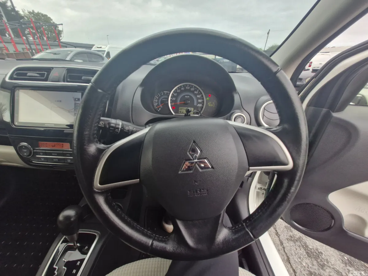 Mitsubishi Mirage Hatchback, Petrol, 2015, White