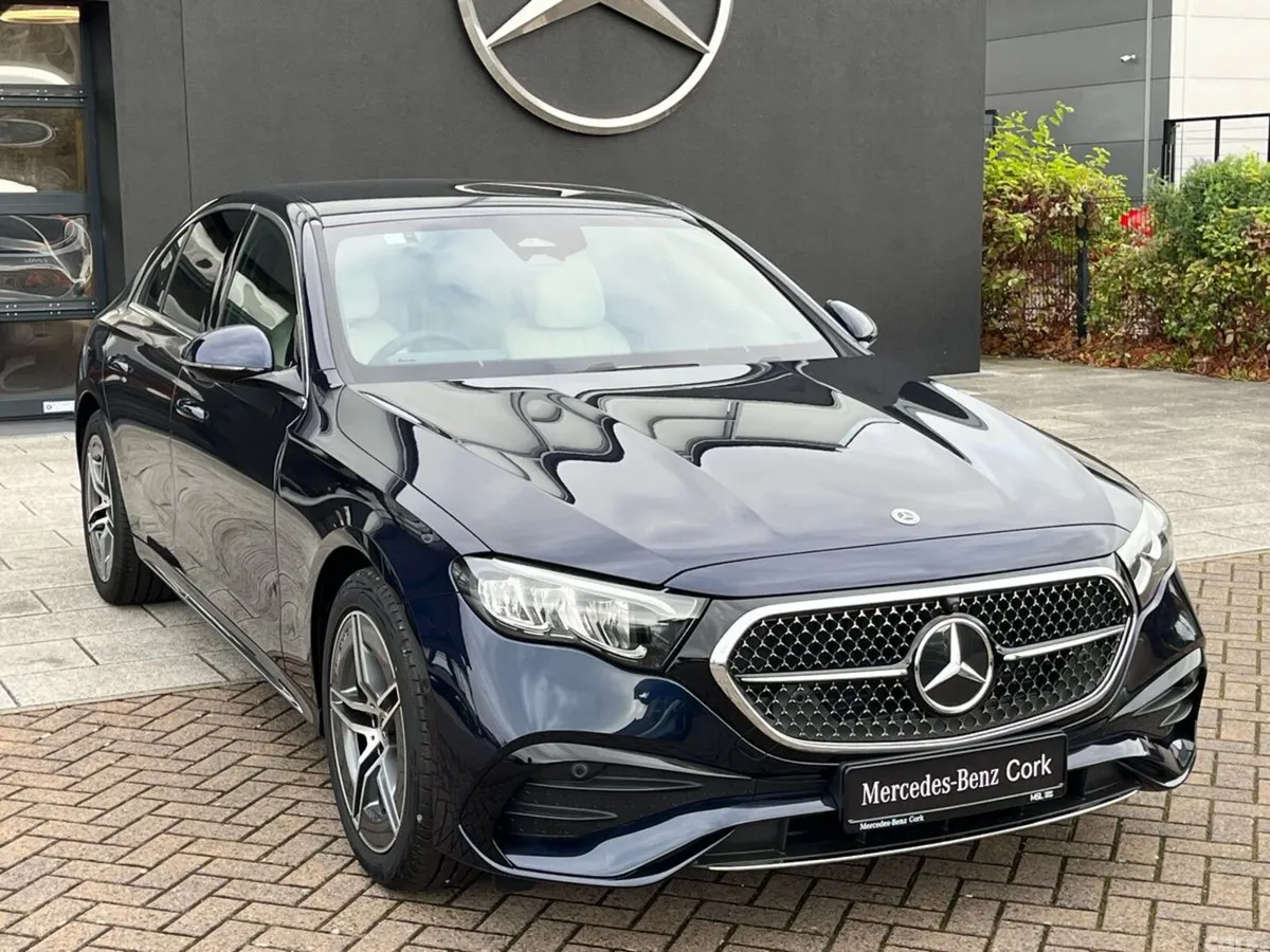 Mercedes-Benz E-Class Saloon, Diesel Hybrid, 2026, Blue