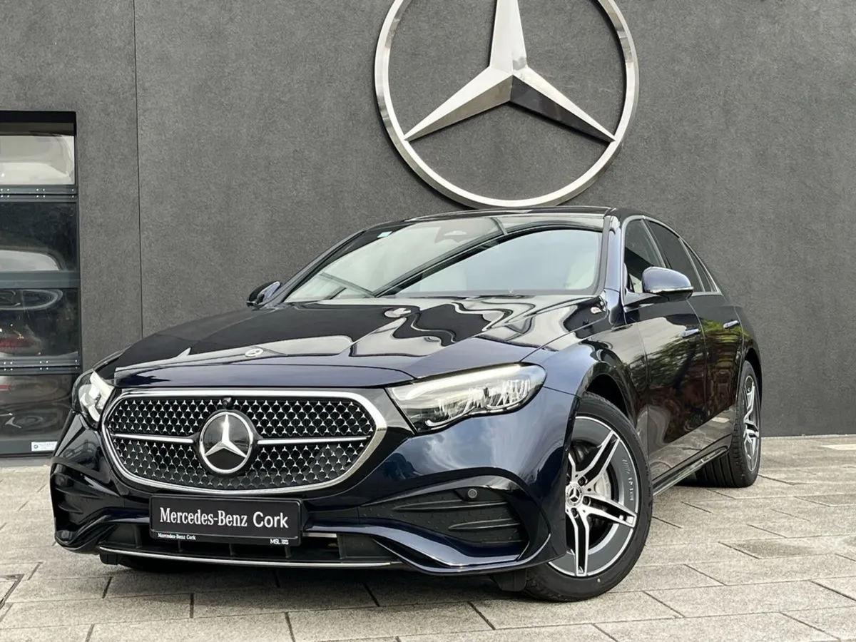 Mercedes-Benz E-Class Saloon, Diesel Hybrid, 2026, Blue