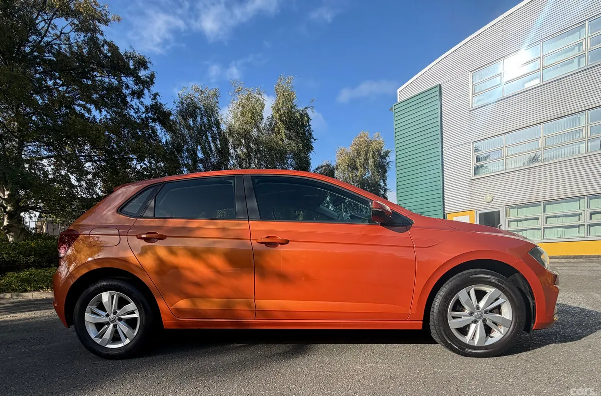 Volkswagen Polo Hatchback, Petrol, 2018, Orange