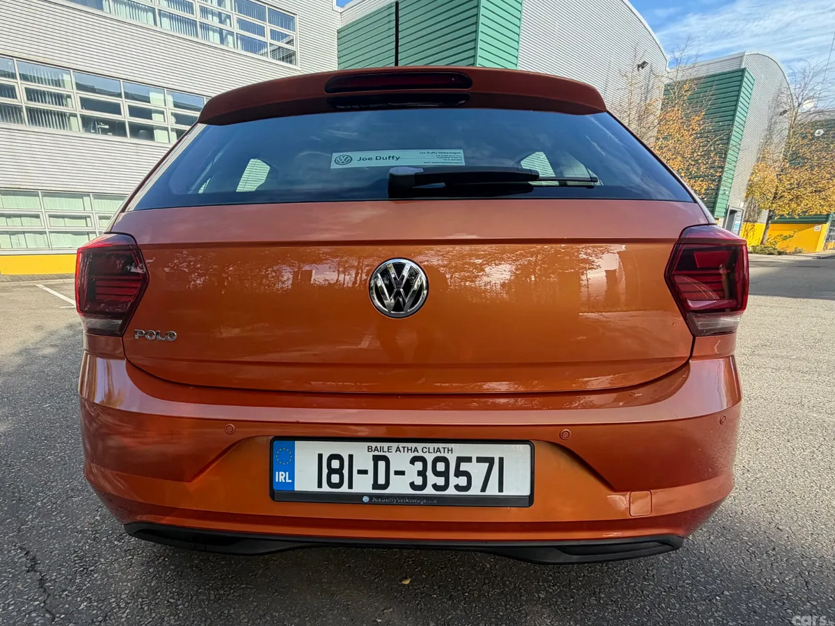 Volkswagen Polo Hatchback, Petrol, 2018, Orange
