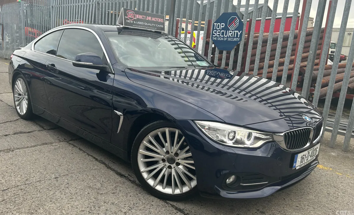 BMW 4-Series Coupe, Diesel, 2016, Blue