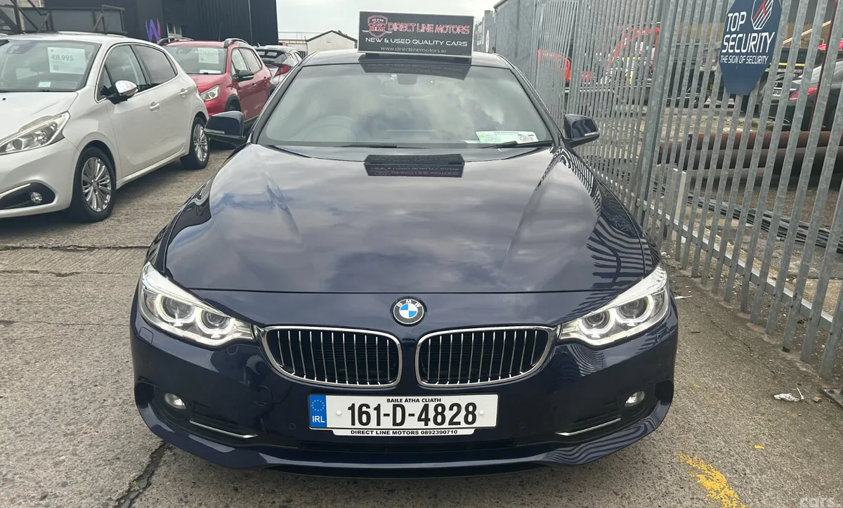 BMW 4-Series Coupe, Diesel, 2016, Blue