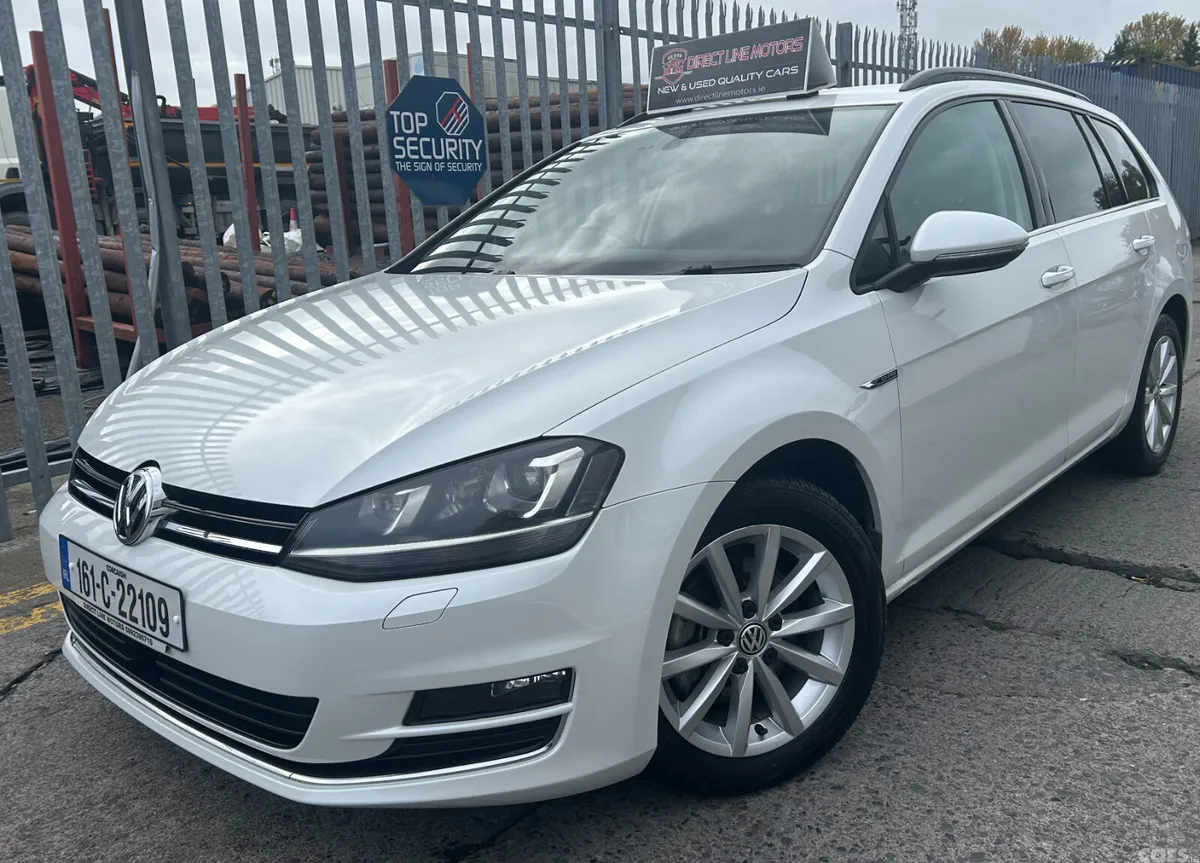 Volkswagen Golf Estate, Petrol, 2016, White