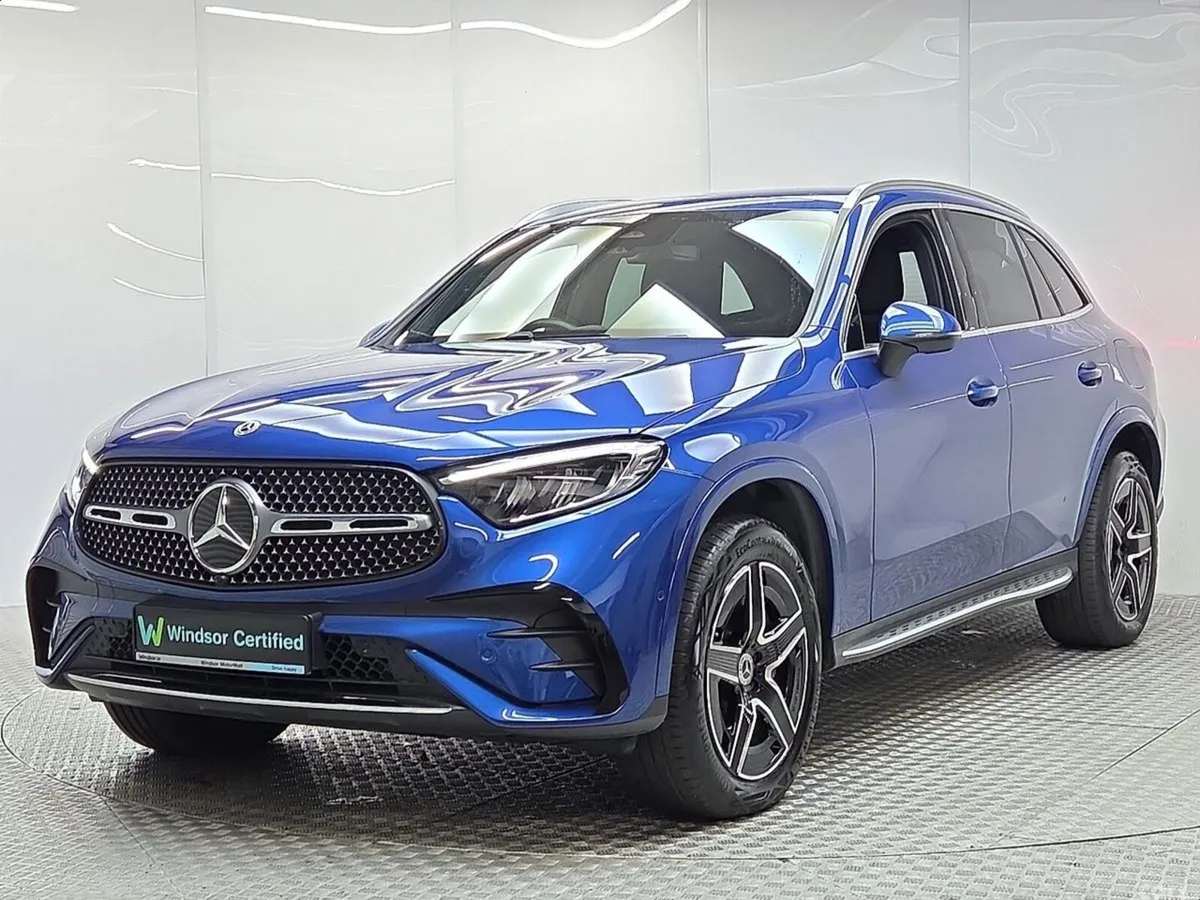 Mercedes-Benz GLC SUV, Petrol Plug-in Hybrid, 2026, Blue